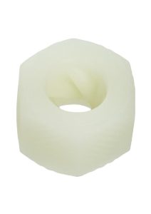 Slop Top Nasty Luv Silicone Dual Entry Stroker - White