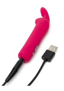 Happy Rabbit Clitoral Rechargeable Silicone Pleasure Kit (4 Piece) - Purple