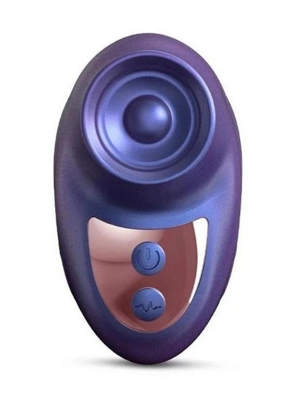 Love to Love Kisscool Rechargeable Silicone Finger Vibrator - Iridescent Indigo