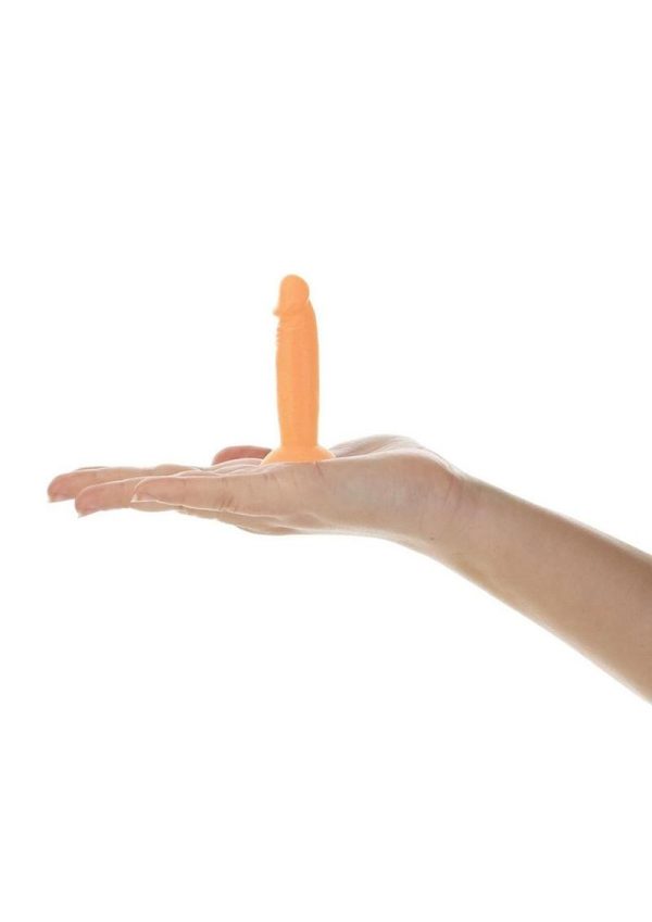 Addiction Silly Willy Glow In The Dark Silicone Dildo - Multicolor