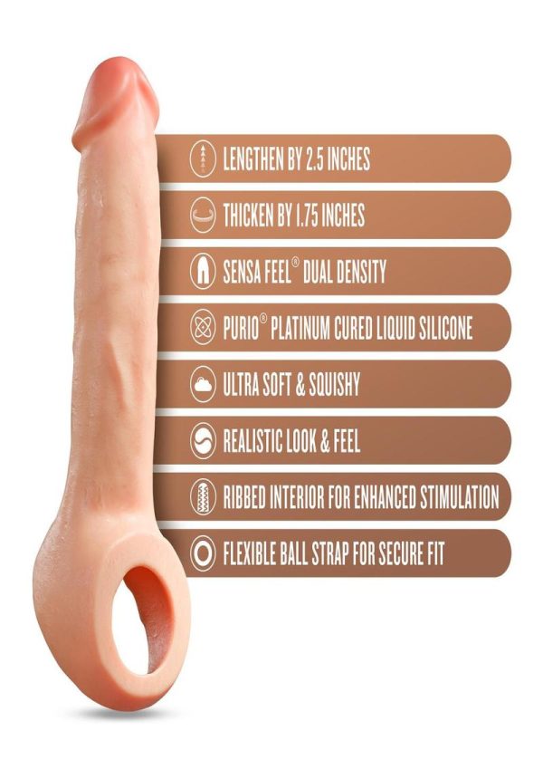 Performance Plus Thrive Silicone Penis Xtender 2.5in- Vanilla