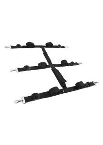Edge Extreme Under The Bed Bondage System - Black