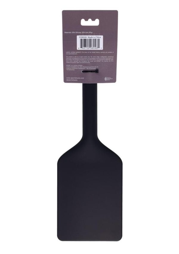 Edge FUCK TOY Silicone Paddle - Black