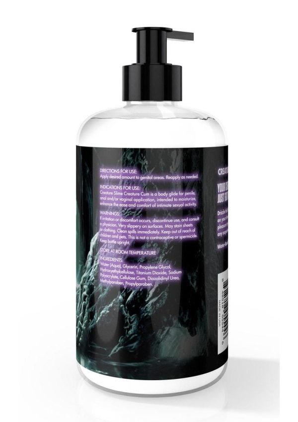 Creature Slime Creature Cum Unscented Jizz Water Based Lubricant 16oz