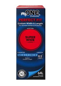 My ONE Super Wide And Long Condoms (10 Pack)