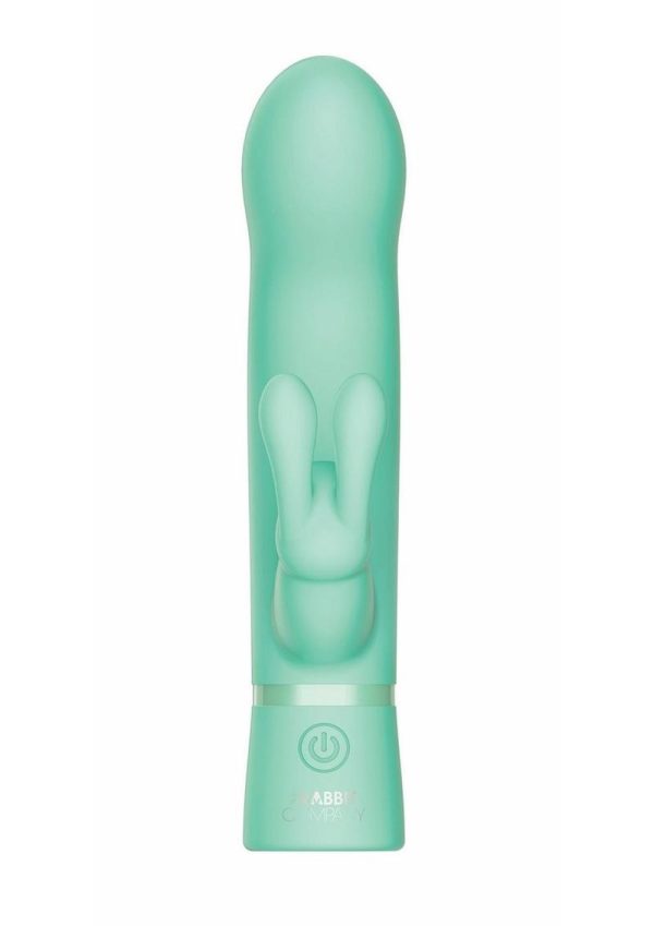 The Rabbit Company The Travel Rabbit Rechargeable Silicone Vibrator - Aqua