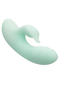 Pacifica Polynesia Rechargeable Silicone Dual Vibrator - Teal