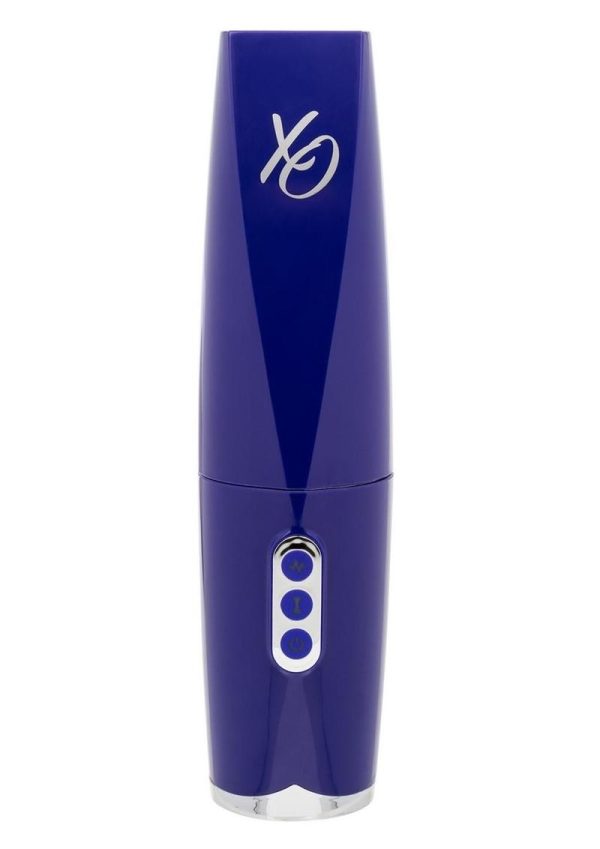 Overdrive Portable Sex Machine Travel Thruster Rechargeable Silicone Vibrator - Purple