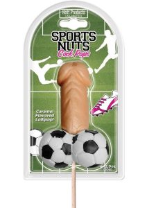 Sports Nuts Cock Pop Soccer Balls - Caramel