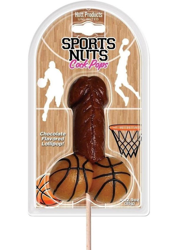 Sports Nuts Cock Pop Basketballs - Chocolate