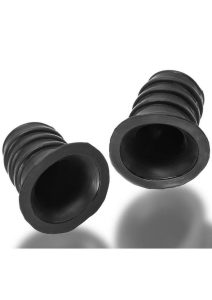 Ribnips Curved Wide Base Nip-Suckers Night Edition - Black