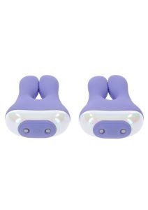Playboy In A Pinch Nipple Clamps - Purple