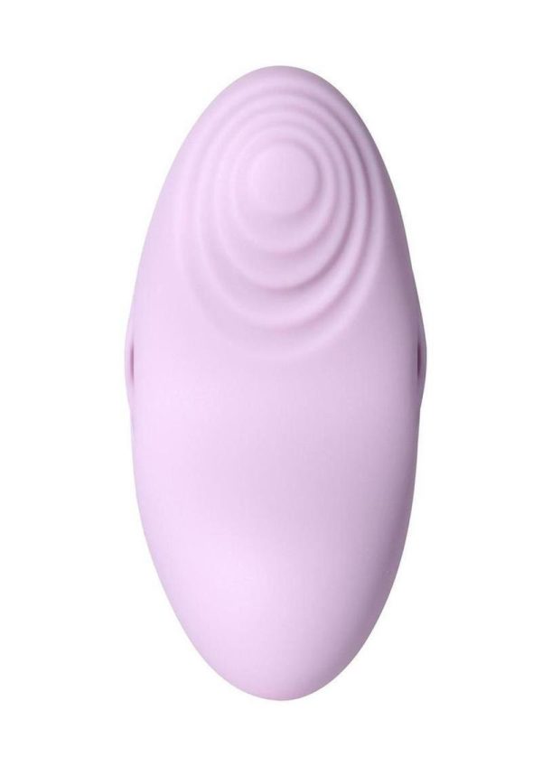 Svakom Echo 2 App Compatible Rechargeable Silicone Heated Finger Vibrator - Pink Lilac