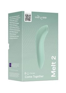 We-Vibe Melt 2 Rechargeable Silicone Couples Vibrator - Sage