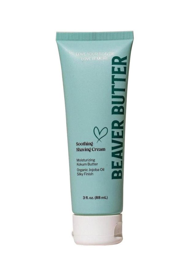 Beaver Butter Unscented Shaving Cream 3.4oz
