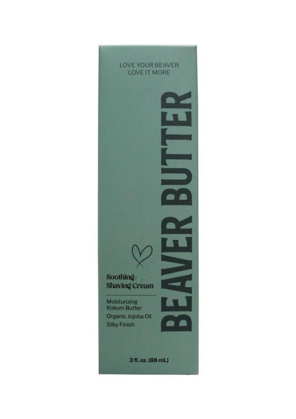 Beaver Butter Unscented Shaving Cream 3.4oz
