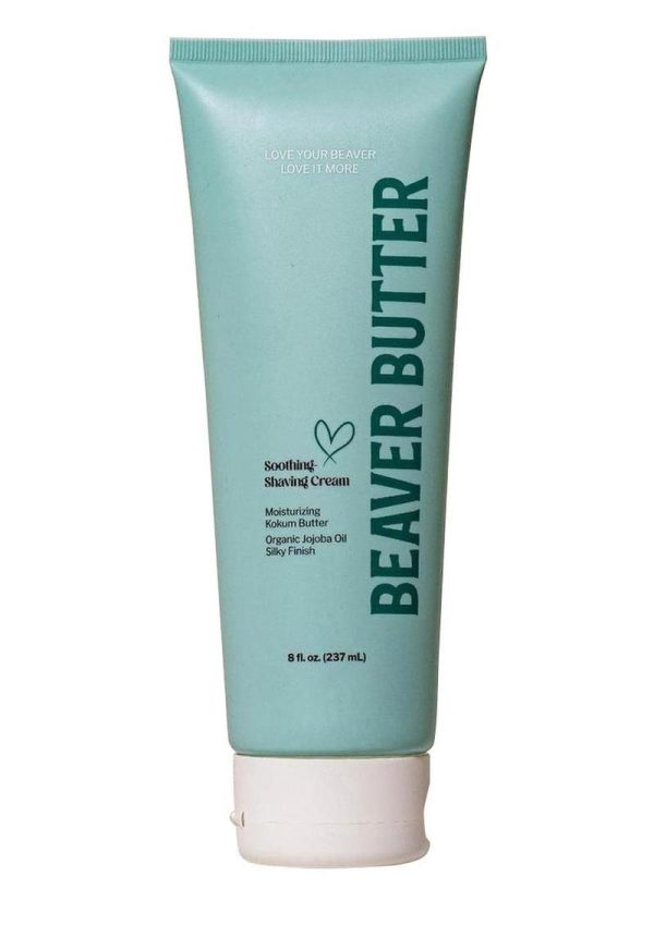 Beaver Butter Unscented Shaving Cream 8oz