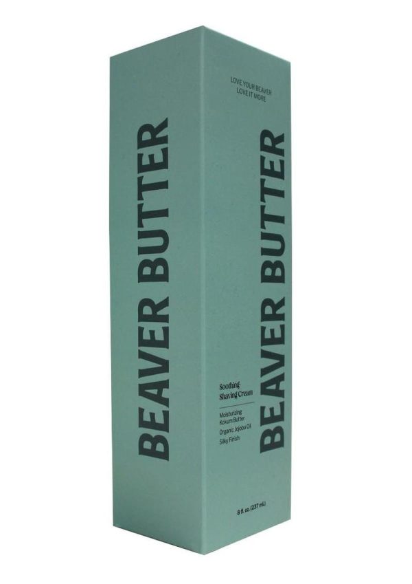 Beaver Butter Unscented Shaving Cream 8oz