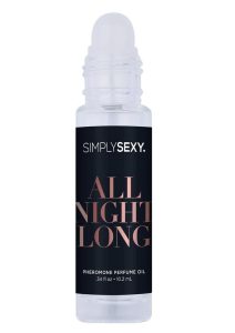 Simply Sexy Pheromone Perfume Oil Roll-On - All Night Long