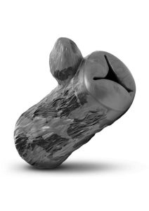 Creature Cocks She-Wolf Silicone Stroker - Black/Silver