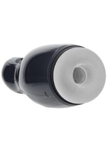 Pumped Virtuo 10 Function Rechargeable Masturbator with Phone Attachment - Gun Metal