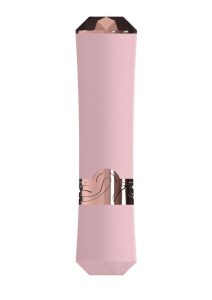 Loveline Dahlia 10 Function Silicone Lipstick Vibrator - Pink