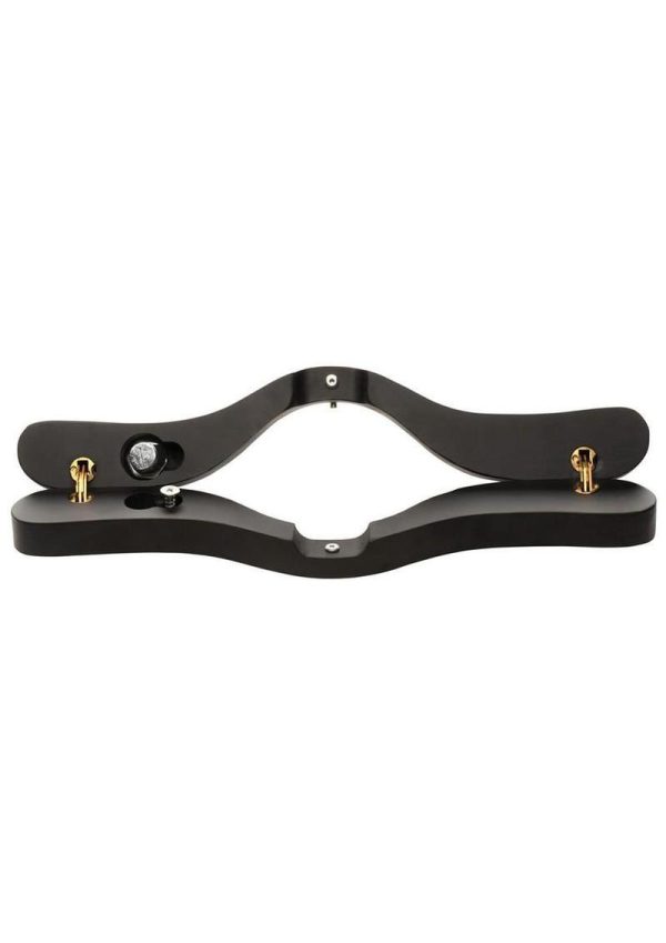 Master Series E-Stim Wooden Humbler - Black
