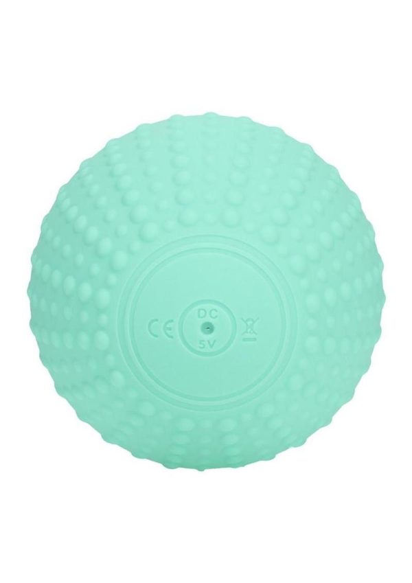 Loveline ComfortPulse 10 Function Vibrating Rechargeable Silicone Duo Massager - Green