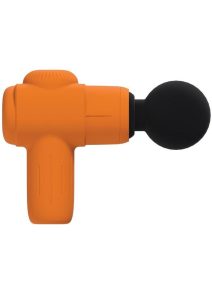 Loveline MicroBoost 10 Function Vibrating Rechargeable Silicone Massager - Orange