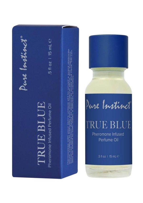 Pure Instinct Pheromone Perfume Oil Dropper- True Blue -15ml/0.5oz