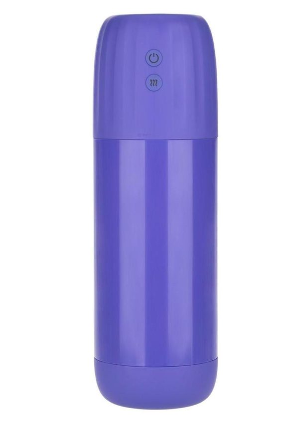 CalExotics Connect Rechargeable Stroker with Vibration and Suction - Purple