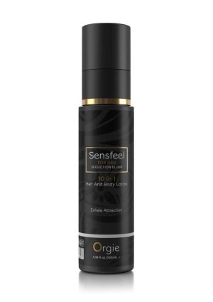 Orgie Sensfeel For Man - Seduction Elixir 10 in 1 Hair and Body Lotion 3.38 fl oz