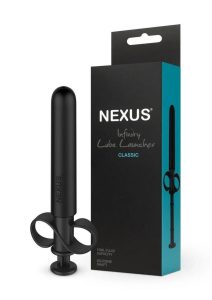 Nexus Infinity Classic Silicone Lube Launcher - Black