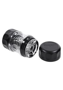 Playboy Spring Fling Rechargeable Stroker - Clear/Black