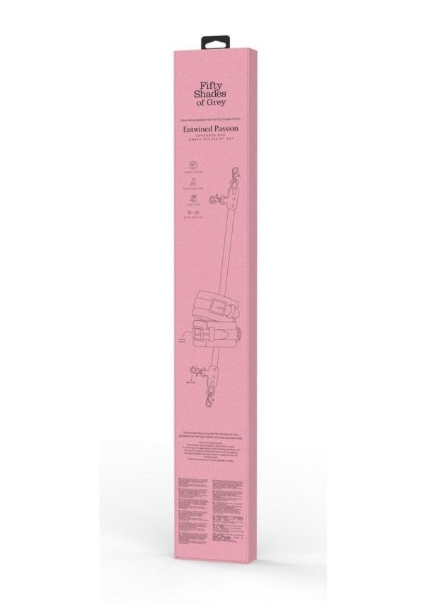 Fifty Shades of Grey Entwined Passion Spreader Bar - Purple