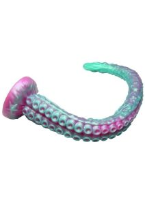 Creature Cocks Tenta Harness with Silicone Dildo - Multicolor