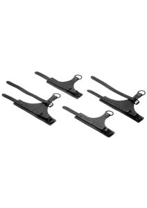 Master Series All Access Bed Restraint Kit - Black
